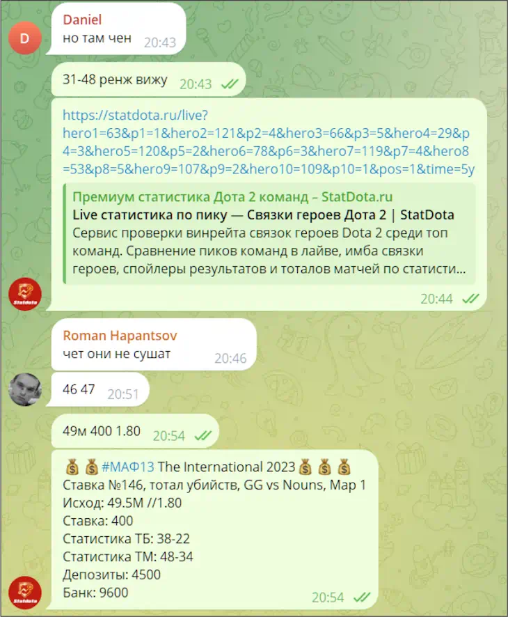 statdota chat